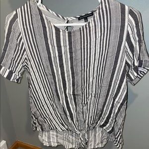 Stripped Short Sleeve